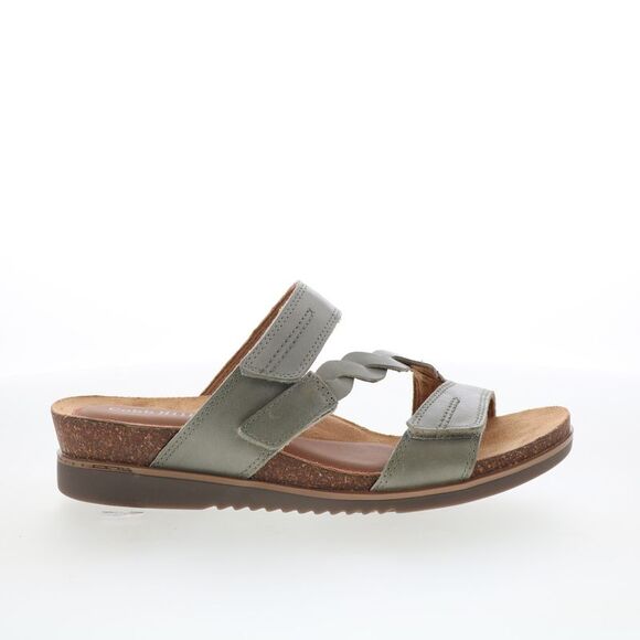 Cobb Hill Shoes - Cobb Hill Womens May W Slide Green Shoes (NWT)